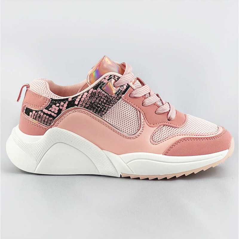 Růžové dámské sportovní boty (6348)
