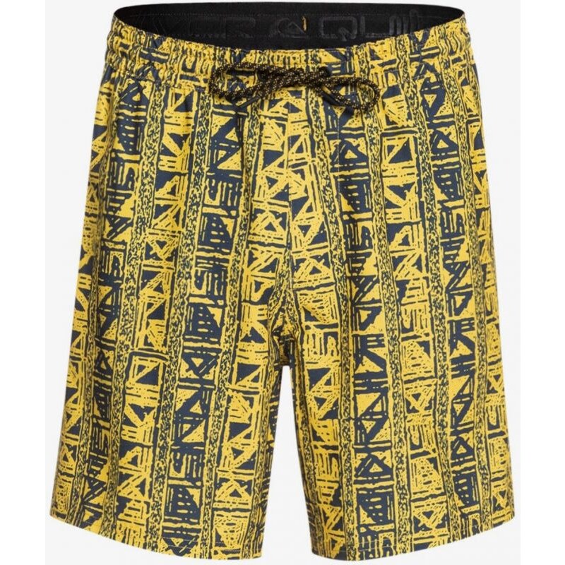Quiksilver KRAŤASY QUIKSIVER HIGH POINT PRT MOTION - žutá -