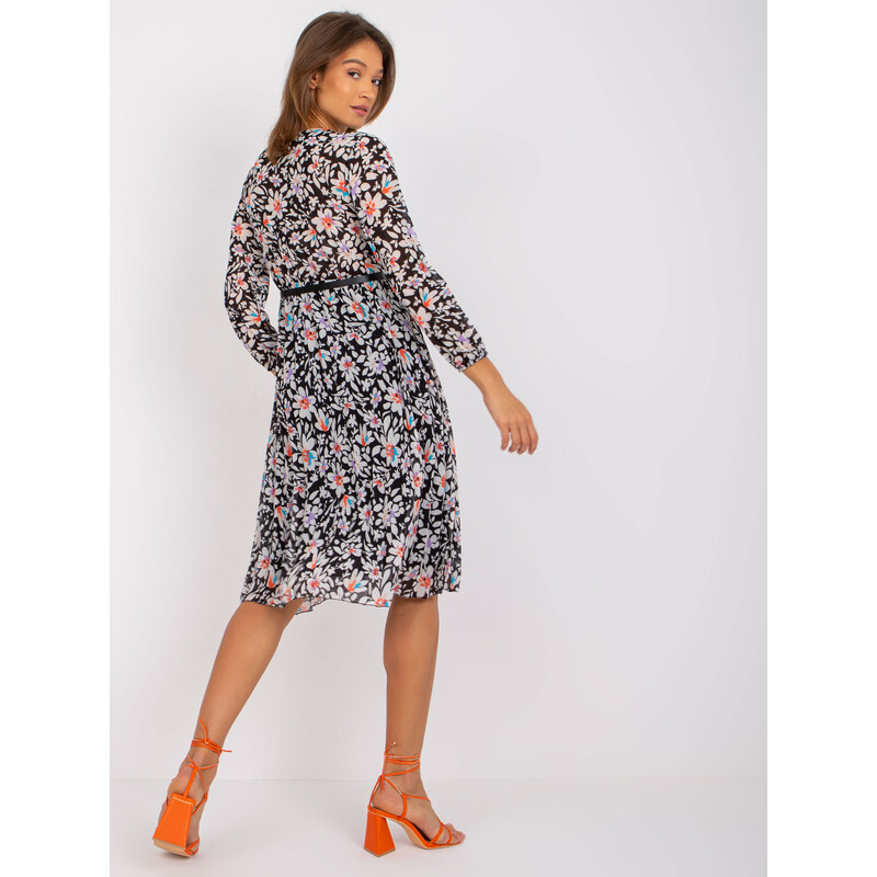 Italy Moda Dress-DHJ-SK-10536A-1.80-black-white