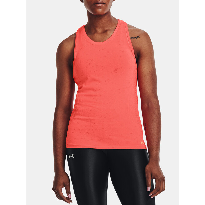 Under Armour Tílko UA Seamless Run Tank-ORG - Dámské 69129955