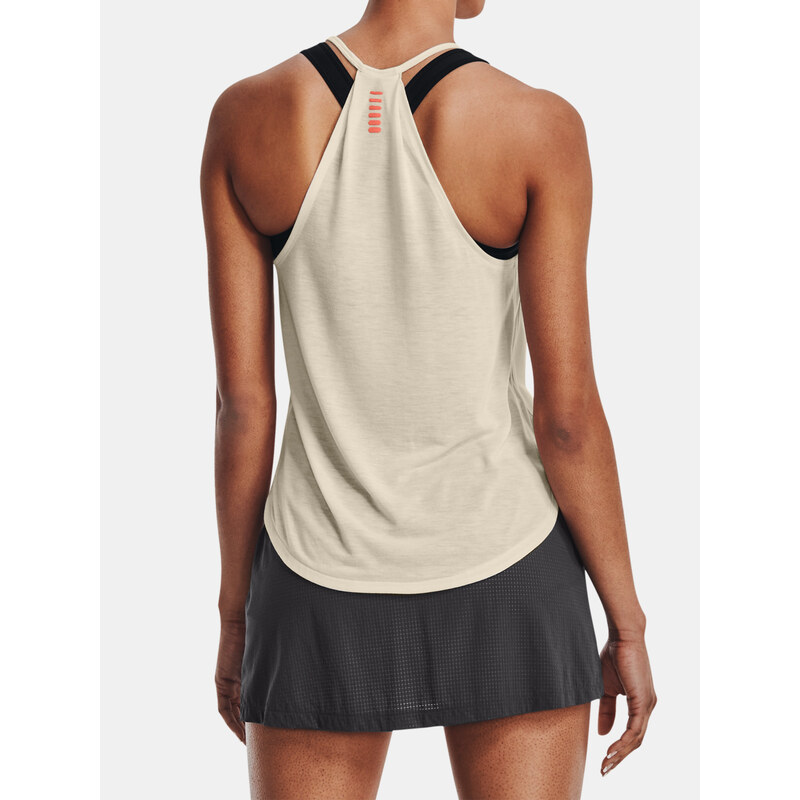 Dámské tílko Under Armour Run Trail Tank-BRN M