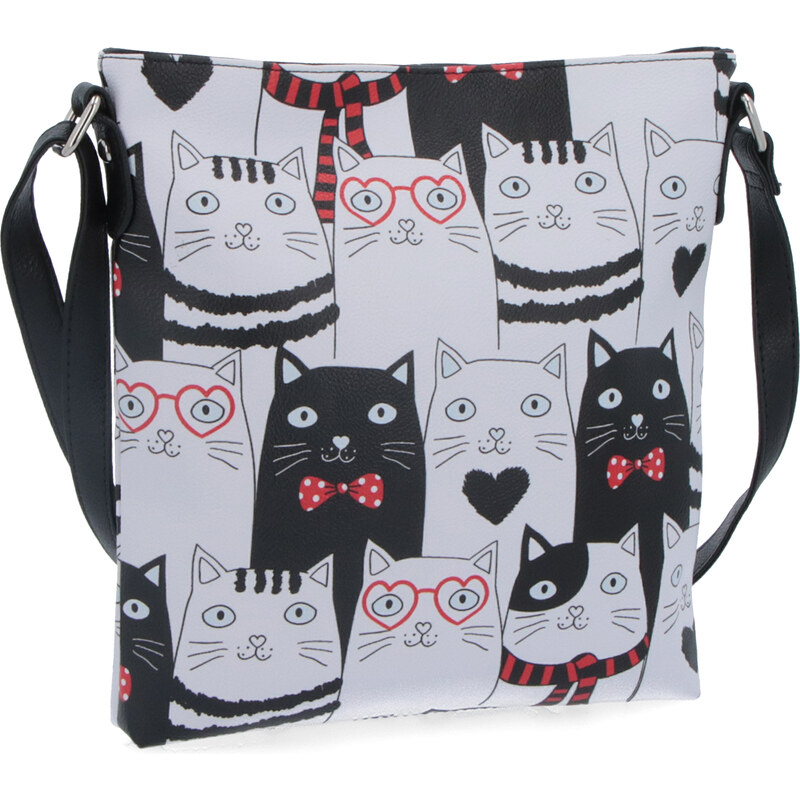 Kabelka ze syntetické kůže crossbody Indee multicolor 9300 17 C 107893303