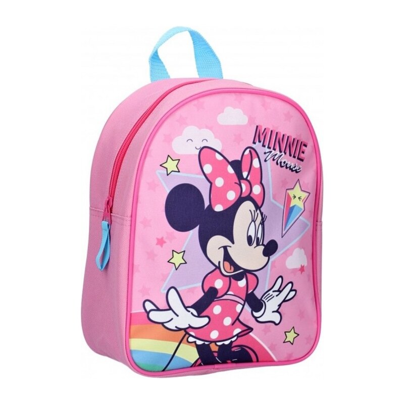 Vadobag Dívčí batůžek / batoh myška Minnie Mouse - Disney / 28 x 22 x 10 cm / 6L