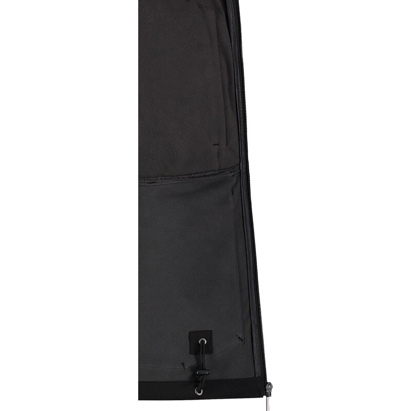 Nordblanc Černá pánská zateplená softshellová bunda SITE