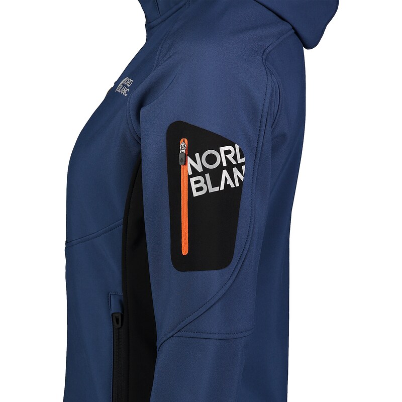 Nordblanc Modrá dámská zateplená softshellová bunda CHUNG