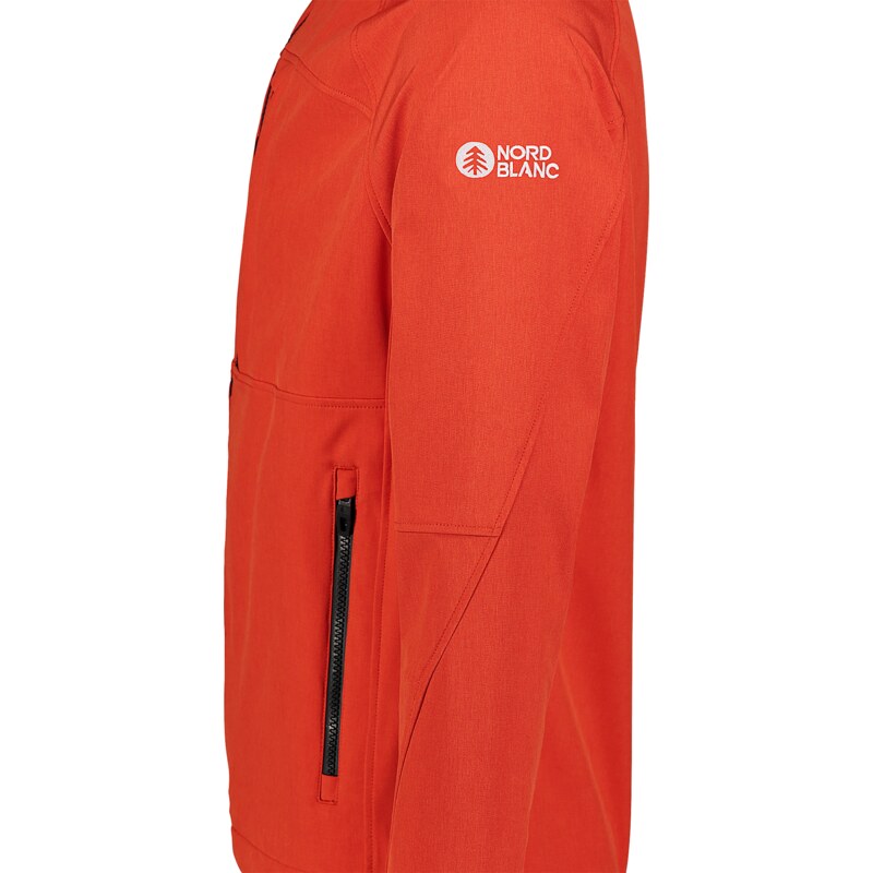 Nordblanc Oranžová pánská lehká softshellová bunda GUARDIAN