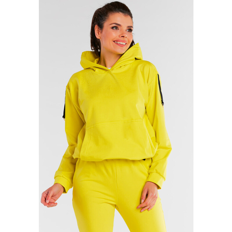 Infinite You Womans Hoodie M248 Lime
