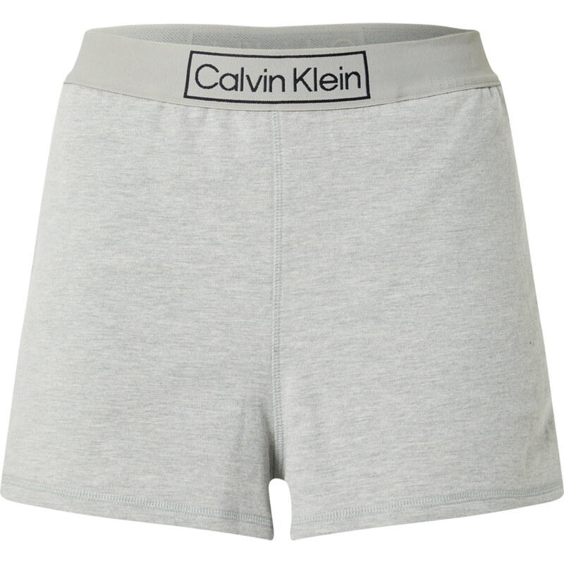 Calvin Klein Underwear Pyžamové kalhoty Heritage světle šedá /