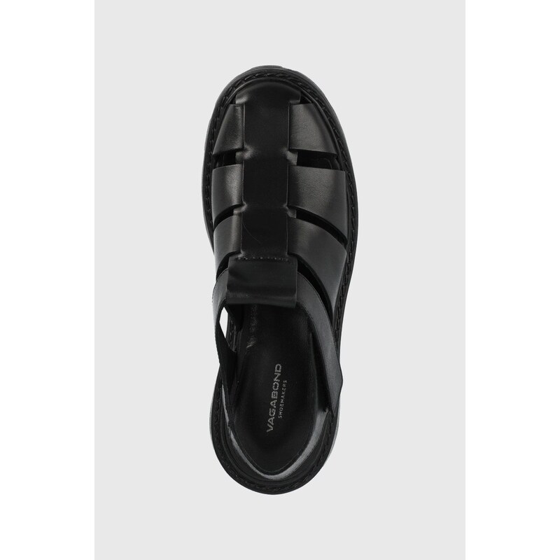 Kožené sandály Vagabond Shoemakers Cosmo 2.0 dámské, černá barva