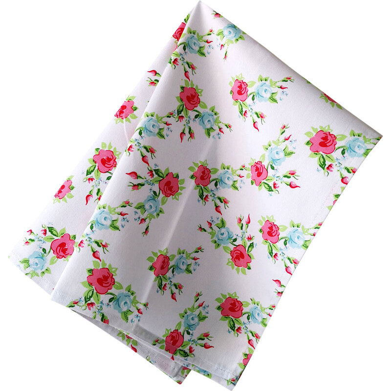 Edoti Kitchen towel English Rose 45x65 A743