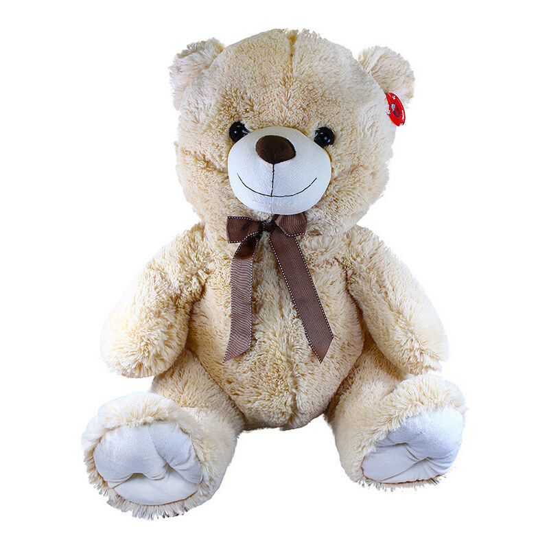 Rappa Plyšový medvěd 80 cm světle hnědý - dle obrázku