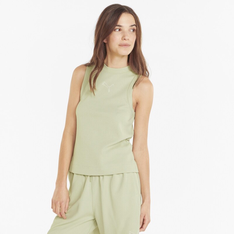 Puma HER Tank Top Spring Moss 69040443