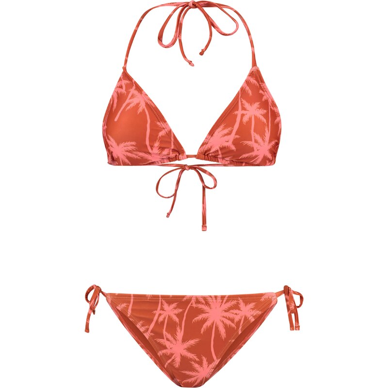 Shiwi Bikiny LIZ rezavě hnědá / pastelově oranžová 98142019