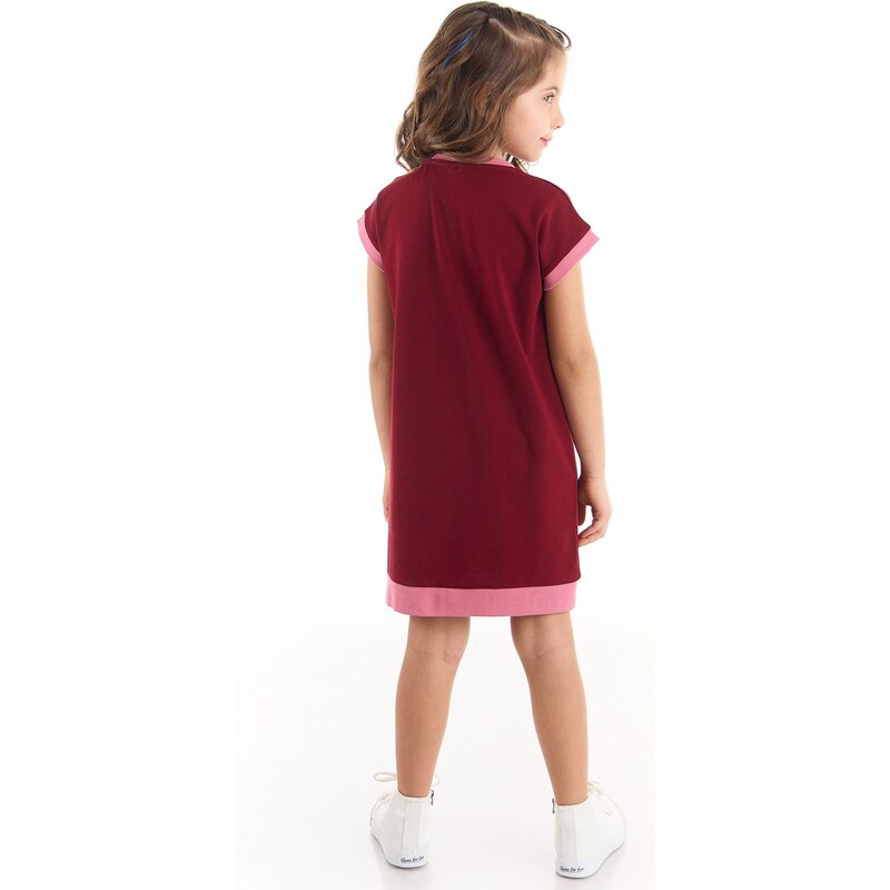 mshb&g Rock Cat Cotton Girls Pink Dress