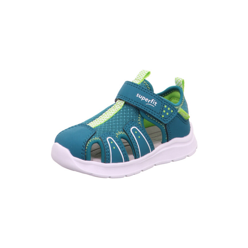 Dětské sandály Superfit Wave 1-000478-7010 Zelená