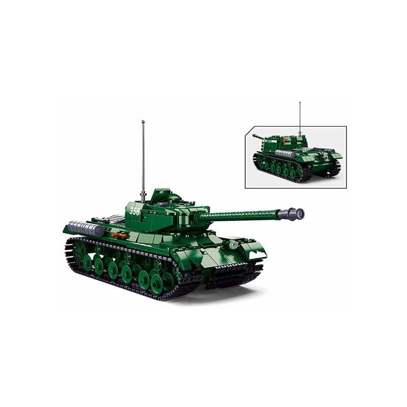 Stavebnice Sluban Army Sovětský těžký tank M38-B0979