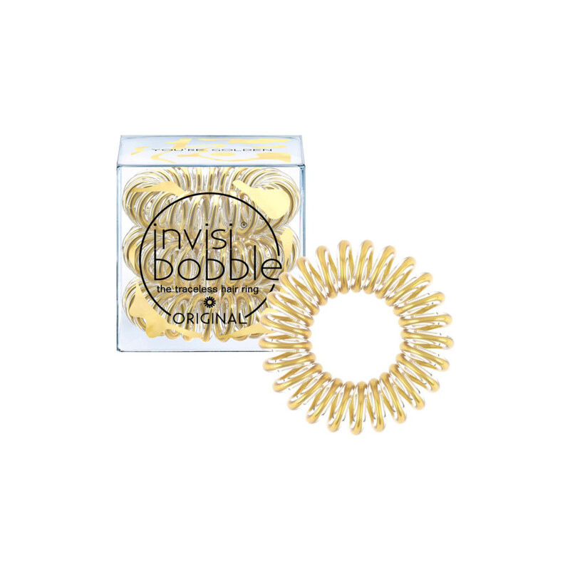 invisibobble Original gumičky do vlasů Time To Shine You´re Golden 3 ks