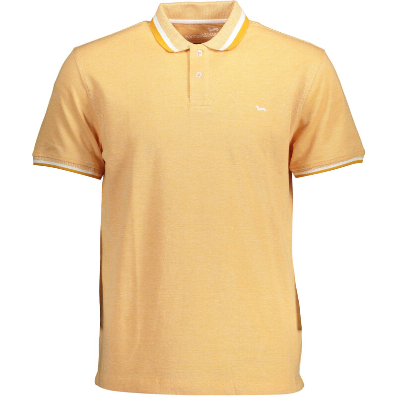Pánské oranžové polo triko Harmont & Blaine