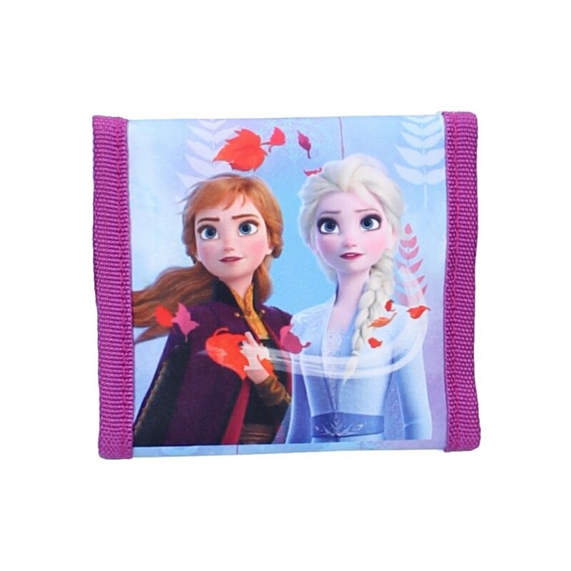 Vadobag Dětská textilní peněženka Ledové království - Frozen - Elsa a Anna