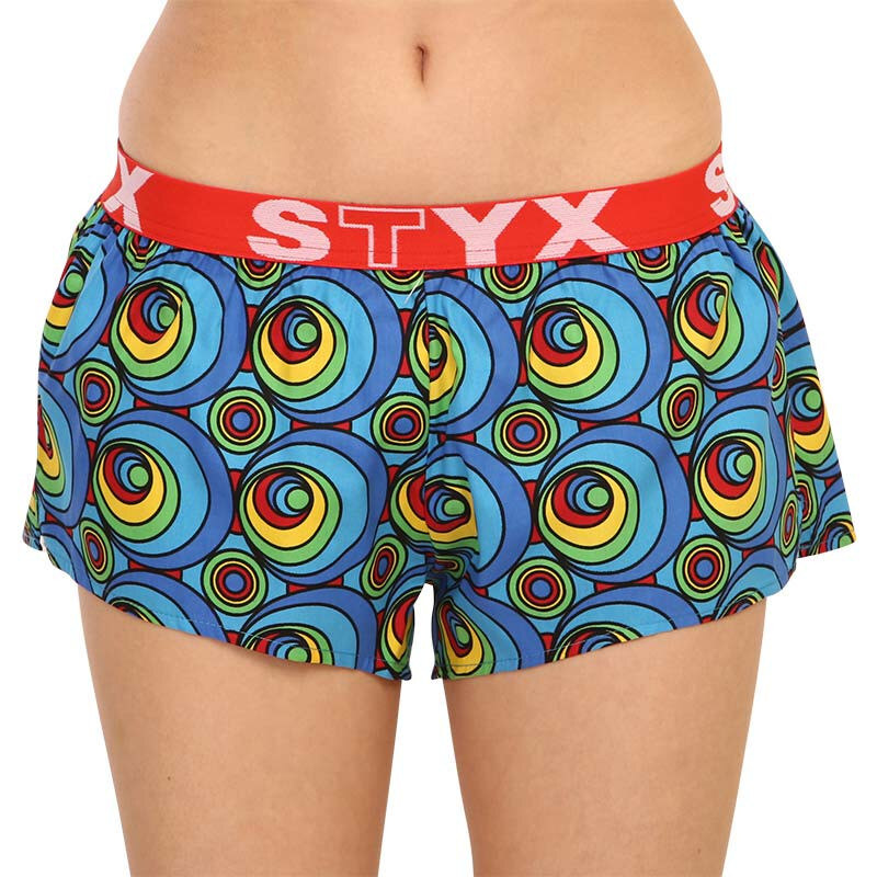 Dámské trenky Styx art sportovní guma kruhy (T1151) 64677470