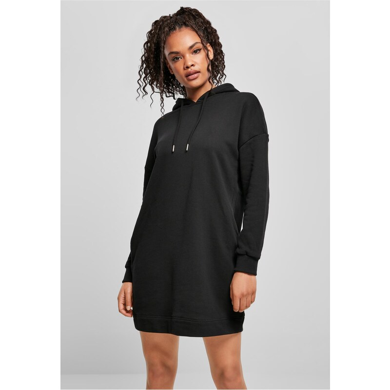 Urban Classics Dámské organické oversized froté šaty s kapucí
