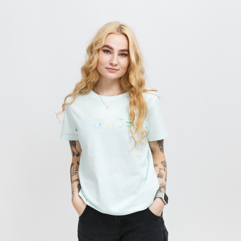 Guess bessie ss cn tee MINT MILKSHAKE