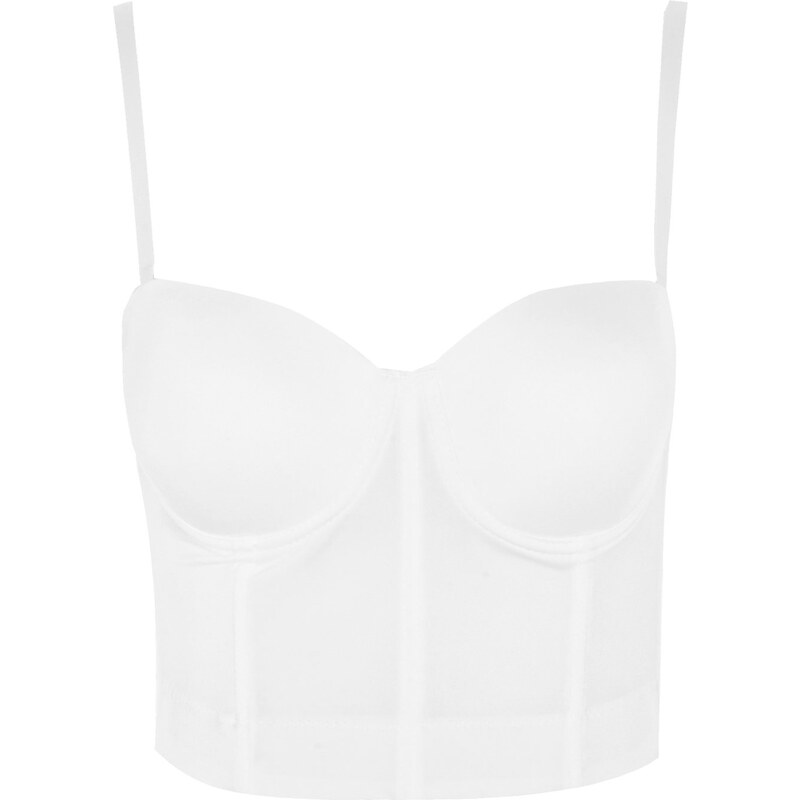 Topshop **Bandeau Structured Bralet by Rare