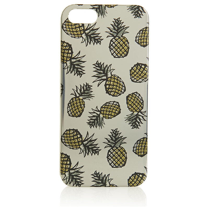 Topshop Metallic Pineapple iPhone 5 Case