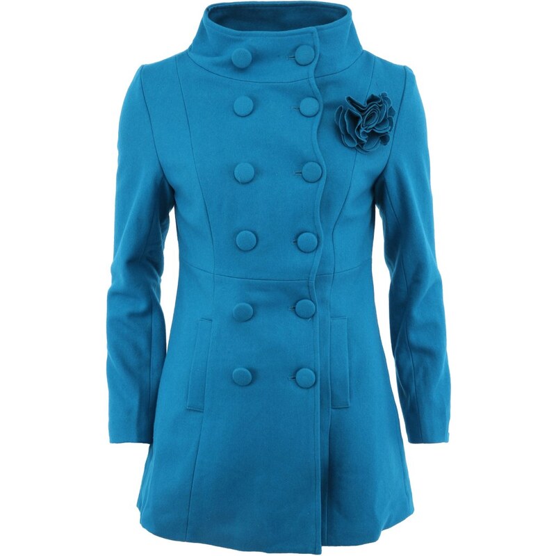 Zimní modrý kabát Fever London