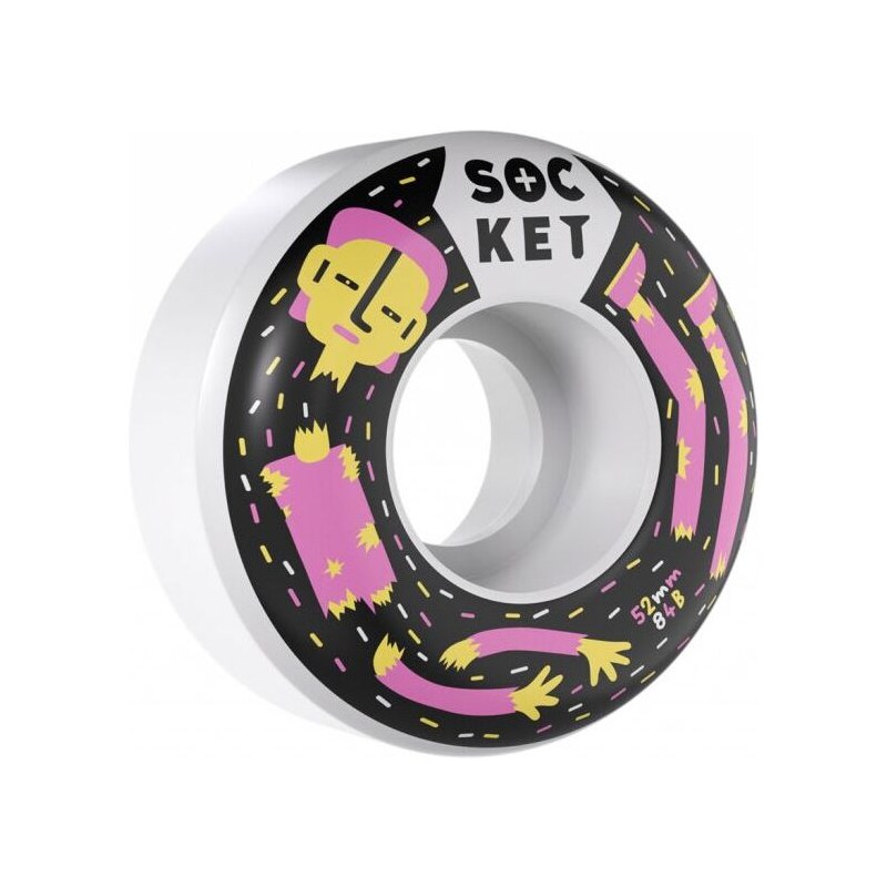 SK8 KOLA SOCKET BURST RF S1 - bílá -