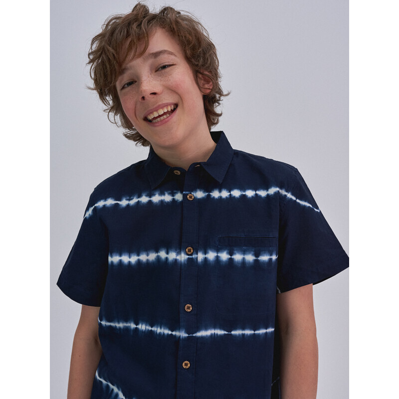 Big Star Man's Shirt Shirt 141861 Blue-403