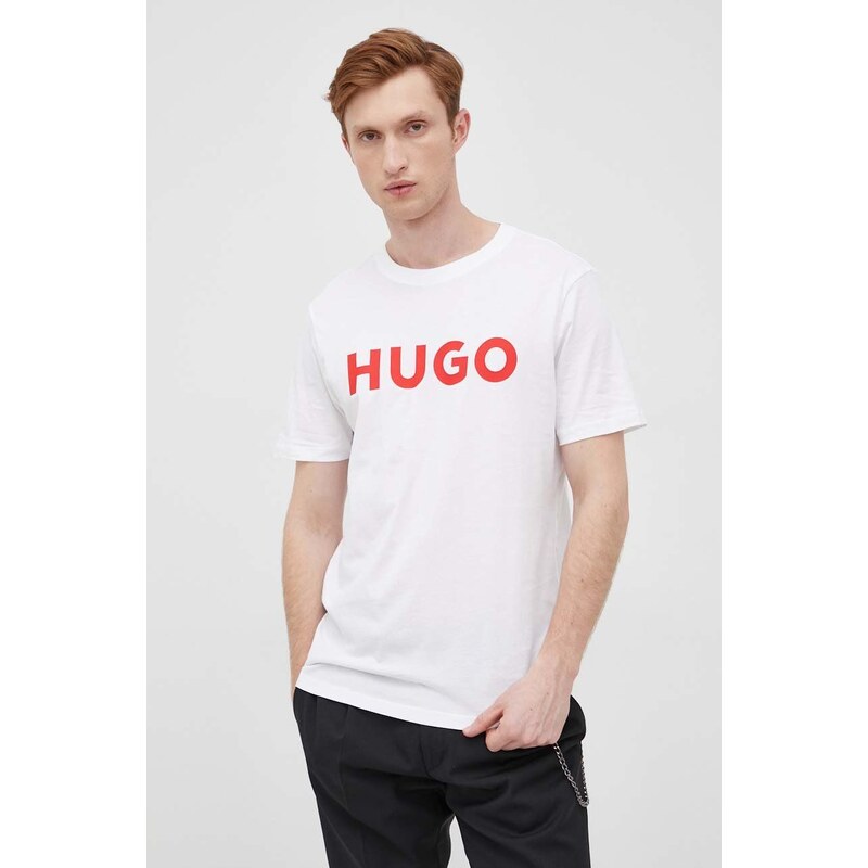 HUGO tričko pánské bavlněné Dulivio