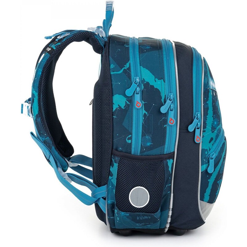 Školní batoh pro malé piloty Topgal BAZI, modrý