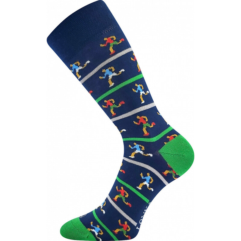 Lonka | Ponožky barevné trendy běžci 1 pár