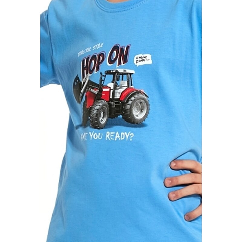 Chlapecké krátké pyžamo Cornette 222/100 tractor