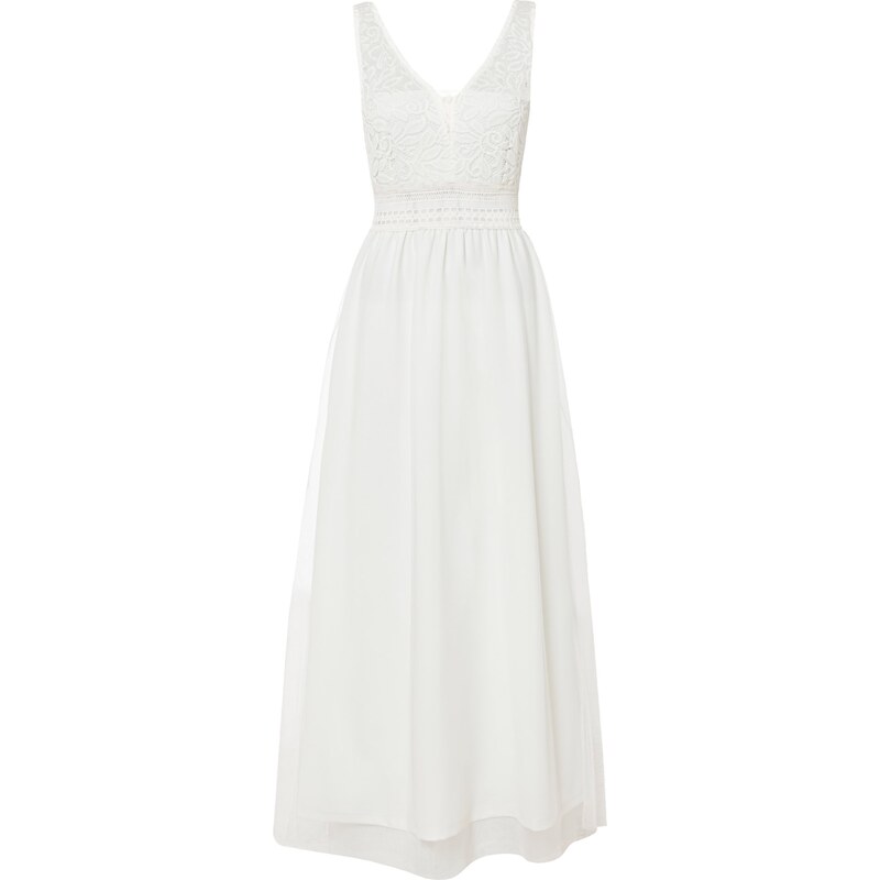 bonprix Svatební šaty s krajkou Bílá