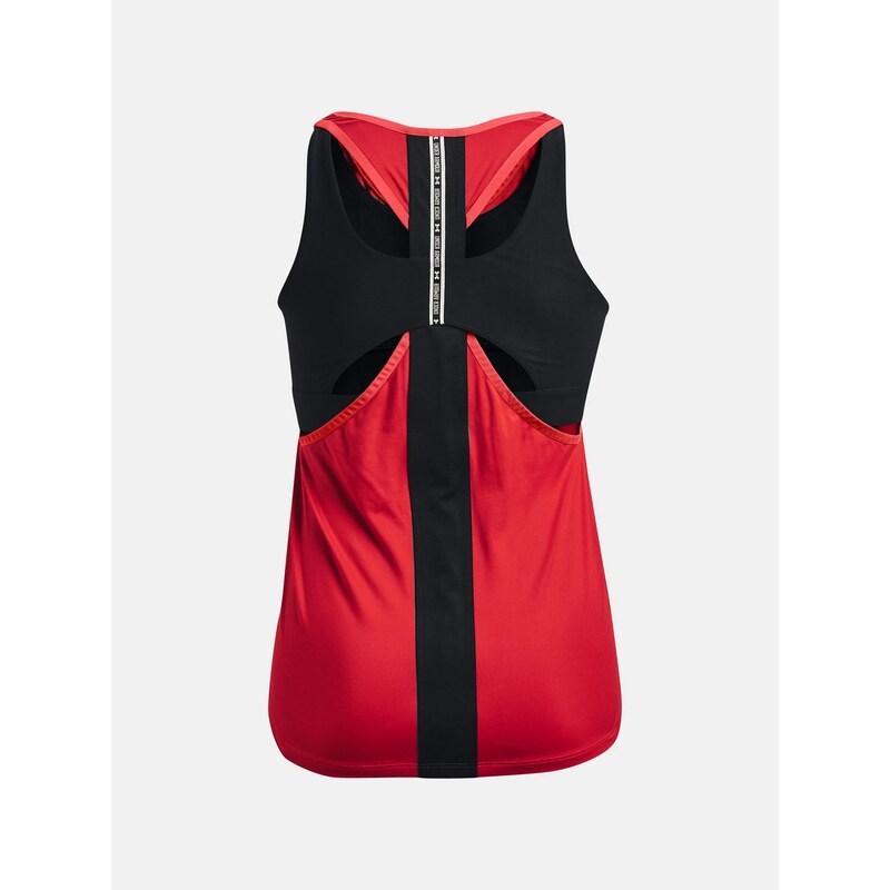 Dámské tílko Under Armour 2 in 1 Knockout Tank Red