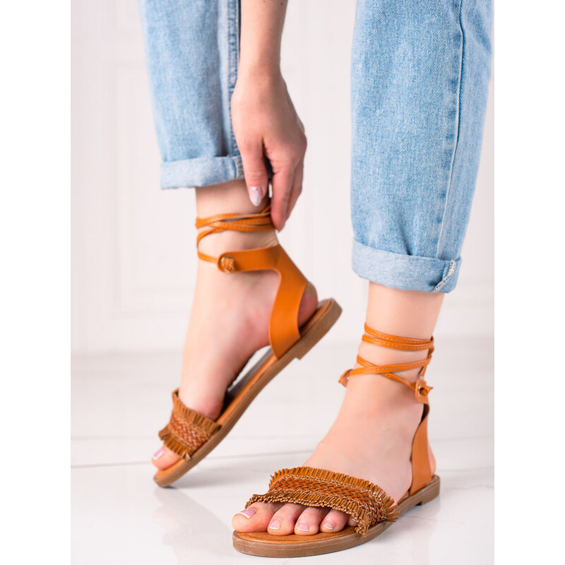 SHELOVET TIED SANDALS