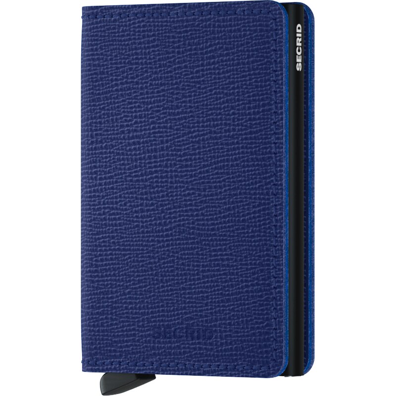 Kožené pouzdro na karty SECRID Slimwallet Crisple Blue jasná