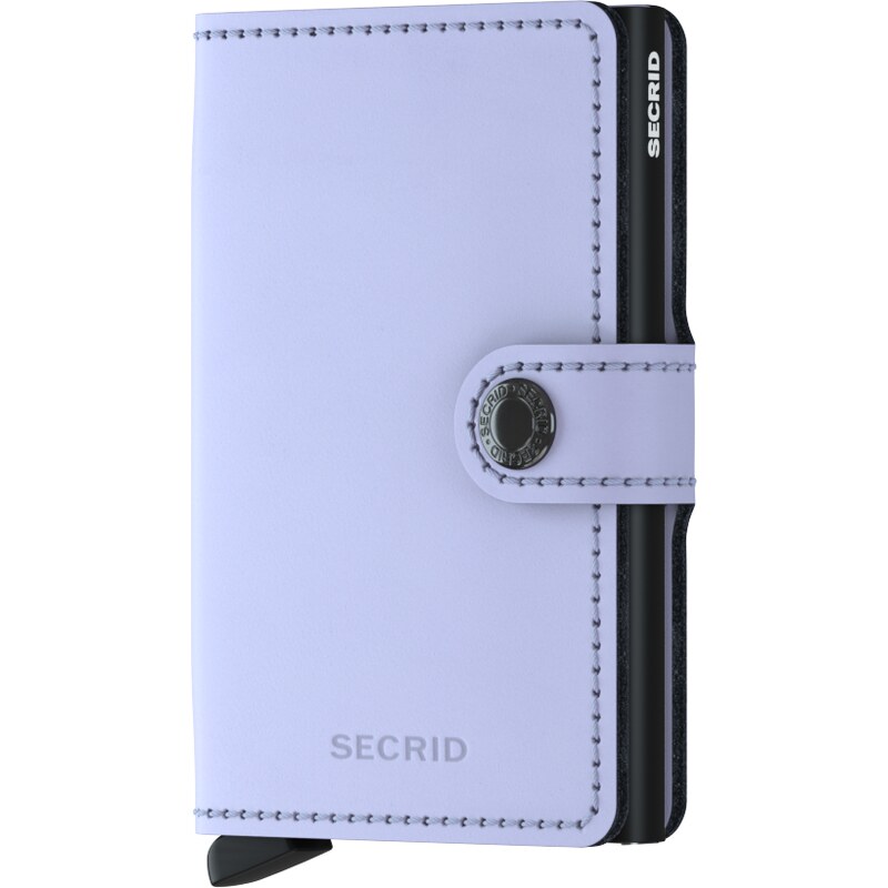 Kožená peněženka SECRID Miniwallet Matte Lila fialová