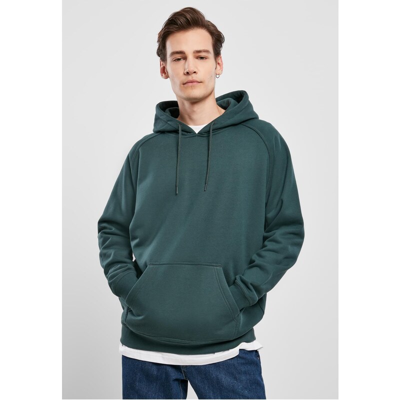 UC Men Blank Hoody bottlegreen