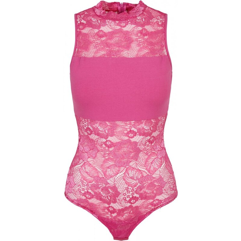 Dámské body Urban Classics Ladies Laces Body - brightviolet 78961204
