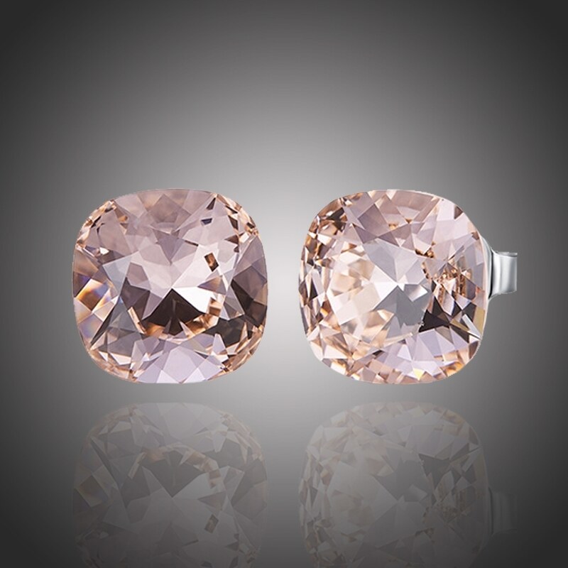 GRACE Silver Jewellery Stříbrné náušnice Swarovski Elements Victoria - 69264287