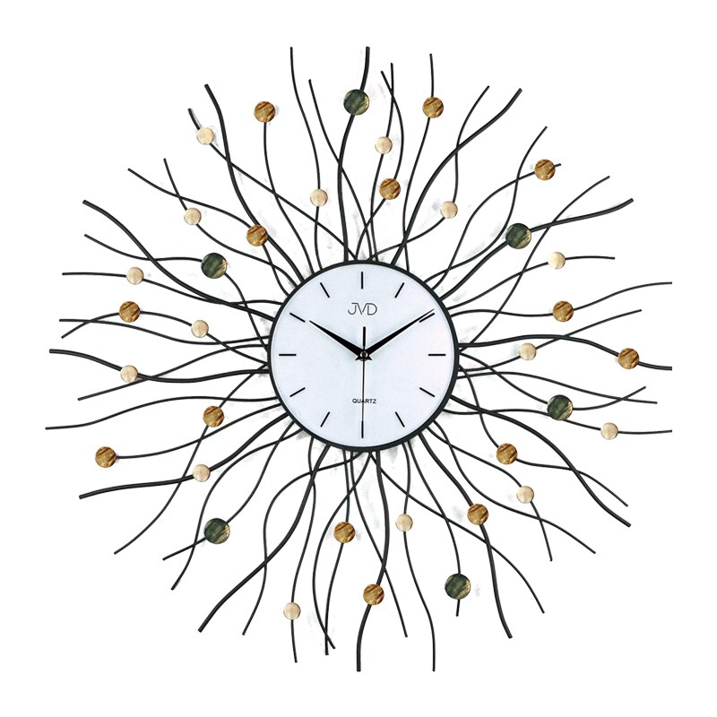 SkloBižuterie-H Nástěnné hodiny s přírodními kameny