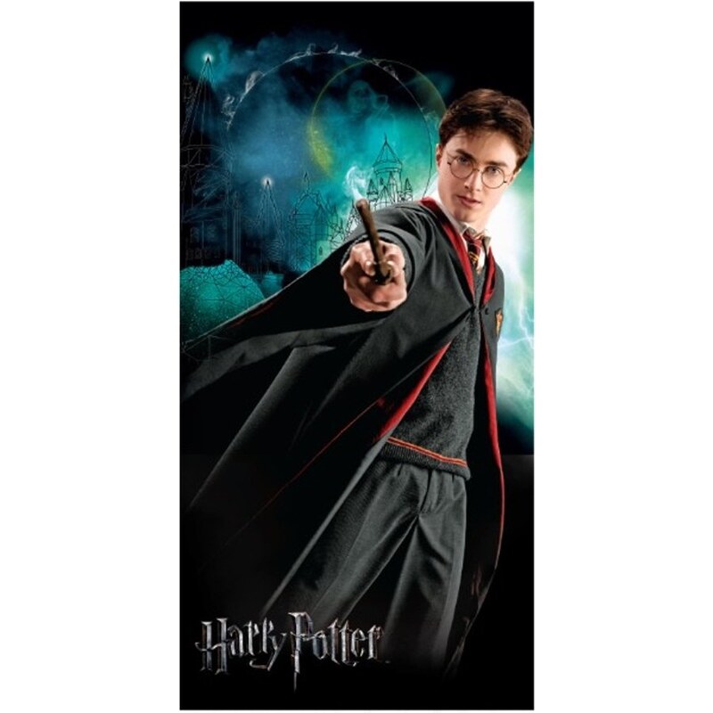BrandMac Plážová osuška Harry Potter - mladý čaroděj