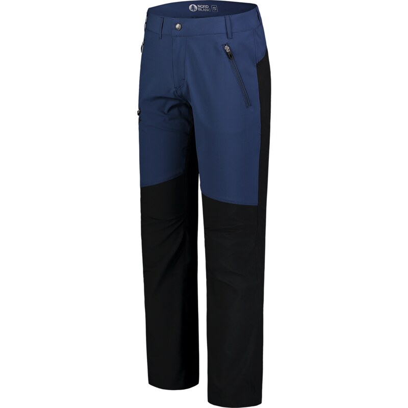 Nordblanc Modré pánské lehké outdoorové kalhoty COMPOUND