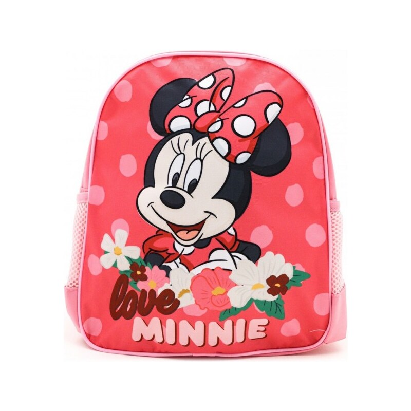 Setino Dievčenský batoh / batôžtek Minnie Mouse Disney - kvety / 8L