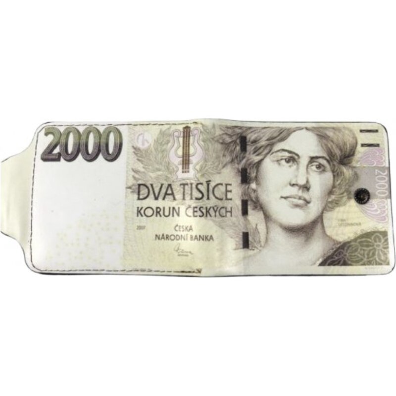 Swifts Peněženka s motivem bankovky 2000Kč 711