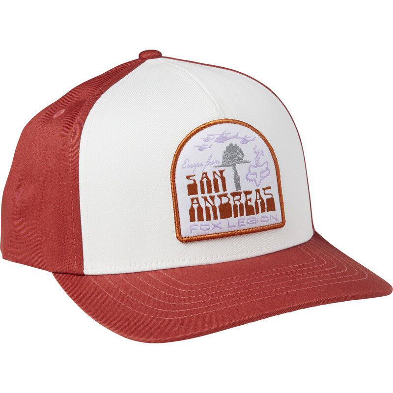Dámská kšiltovka Fox Racing Replical Trucker Hat Red Clear OS 69312666