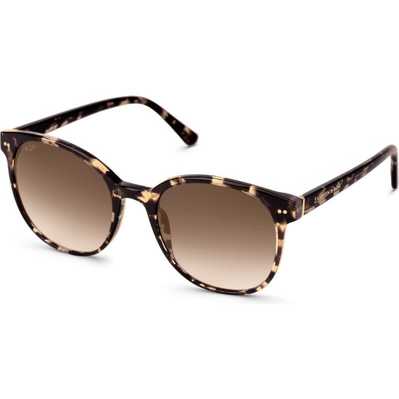 Kapten & Son Sluneční brýle Nairobi Crystal Tortoise Brown hnědá
